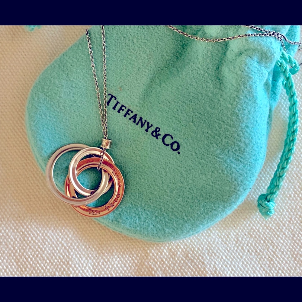 Authentic Tiffany & Co. Circles 1837 Necklace